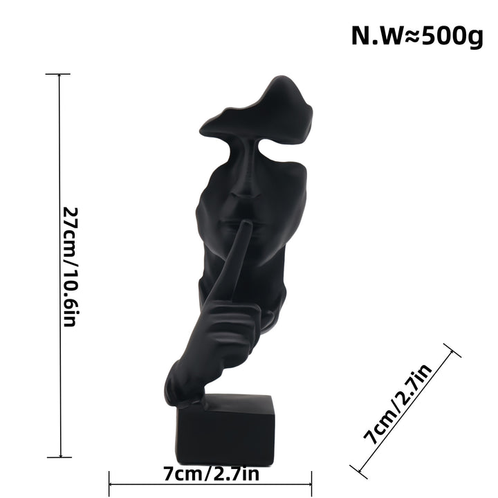 Kunstvolle Figur mit schüßermotiv Karnz