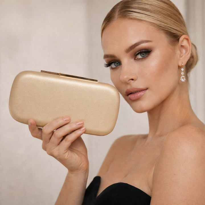 Elegante Krokodil-Muster Clutch