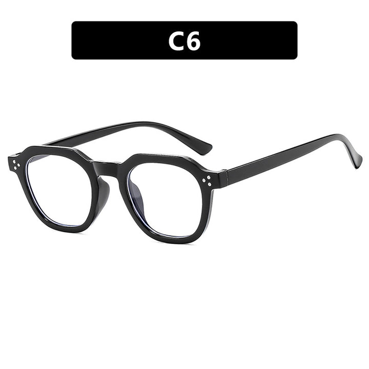 Damen modische Sonnenbrille im trendigen Hexagon-Design Karnz