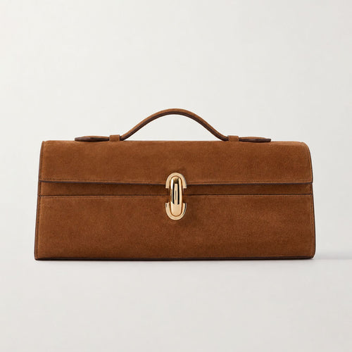 Elegante Wildleder Handtasche