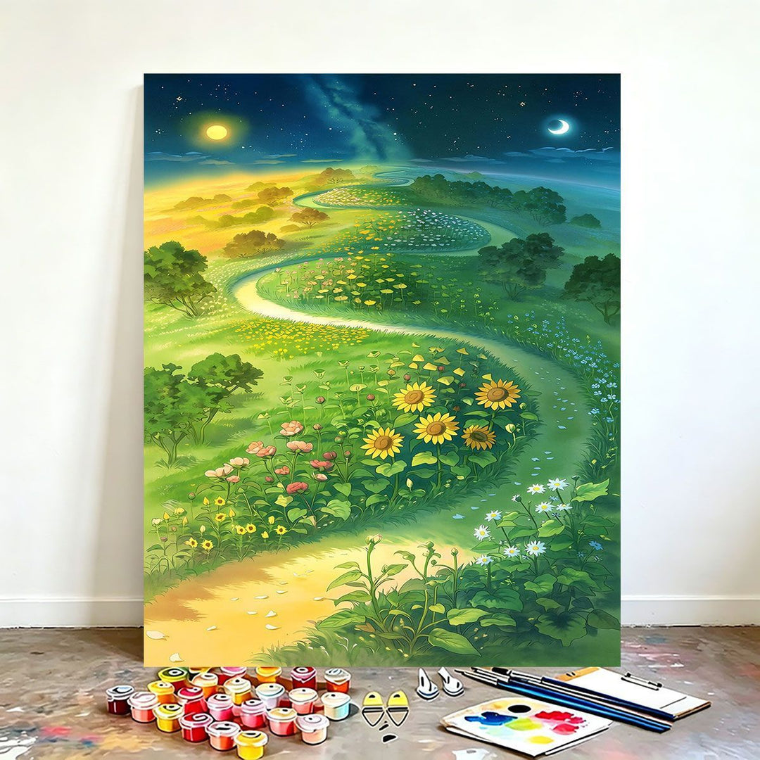 DIY Malen nach Zahlen Kunstset Karnz