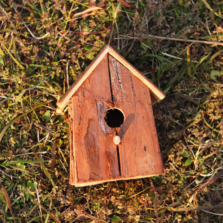 Dekorative Oden Vogelhaus Karnz