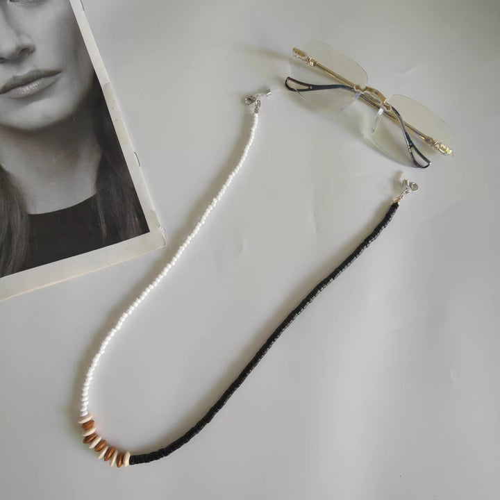 Brillenhalter-Kette Aus Hochwertigen Perlen Karnz