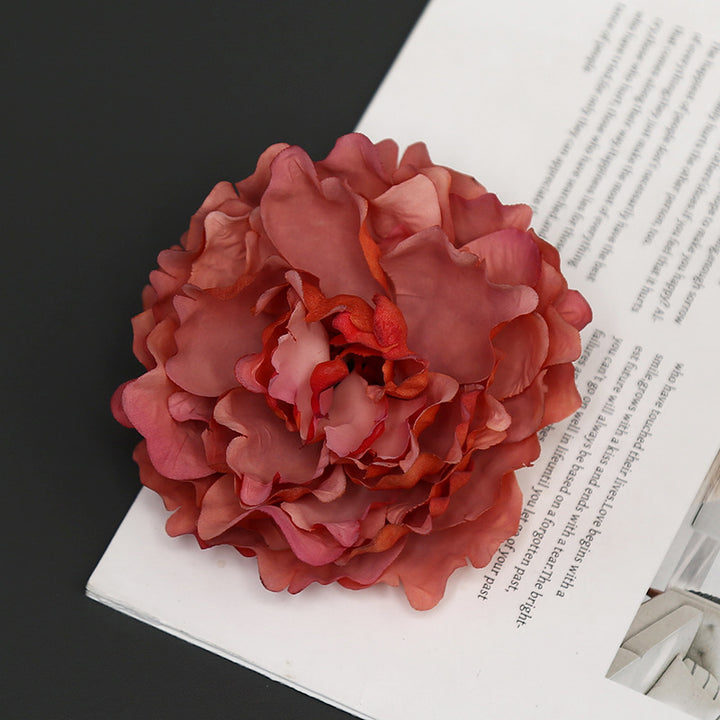Dekorative Stoff Blumenbrosche