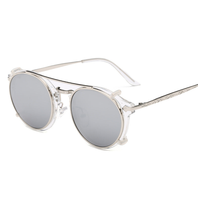 Damen designorientierte Sonnenbrille mit hochwertigem Metallrahmen Karnz