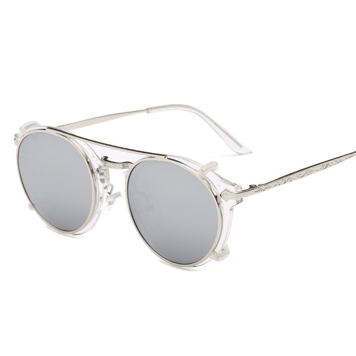 Damen designorientierte Sonnenbrille mit hochwertigem Metallrahmen Karnz