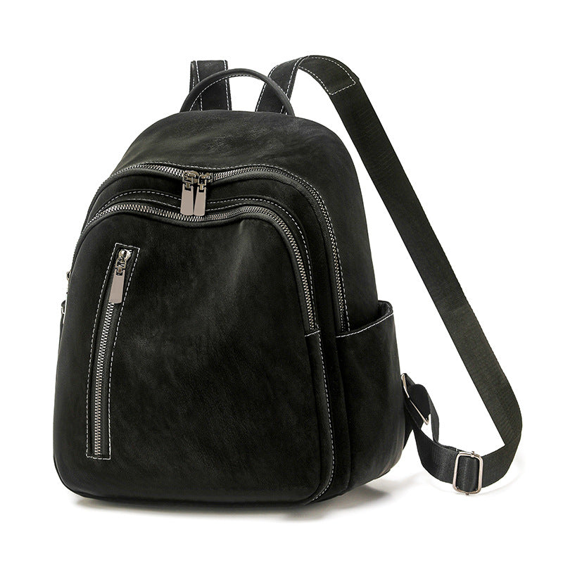 Stylischer Leder-Rucksack Karnz