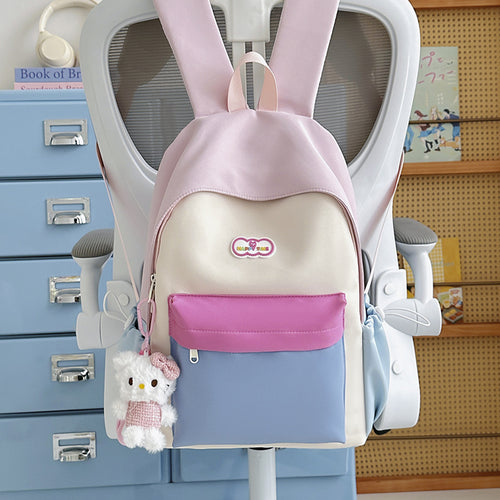 Süße Hasenohren Rucksack