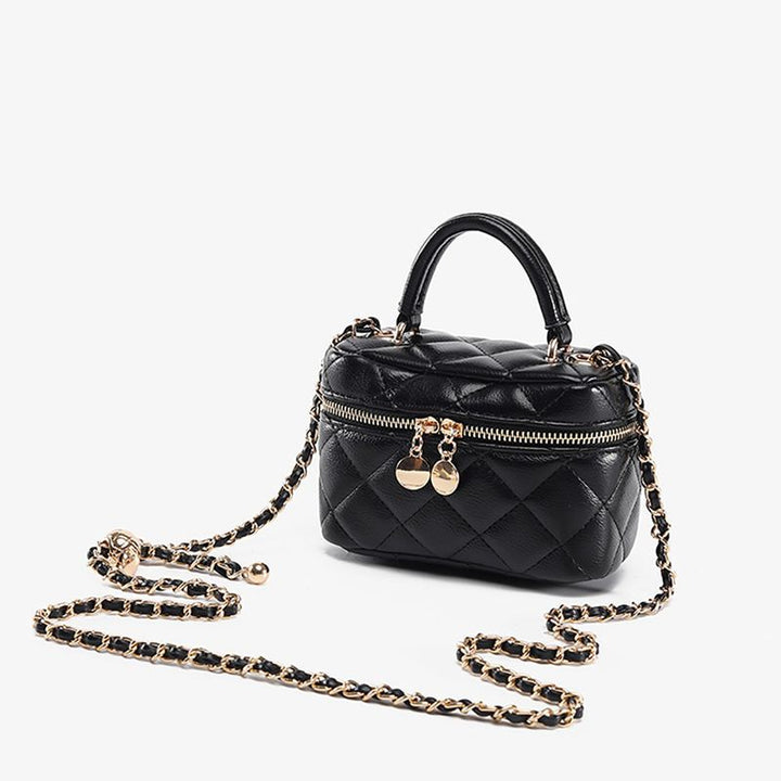 Gepolsterte Mini Kettenhandtasche Karnz