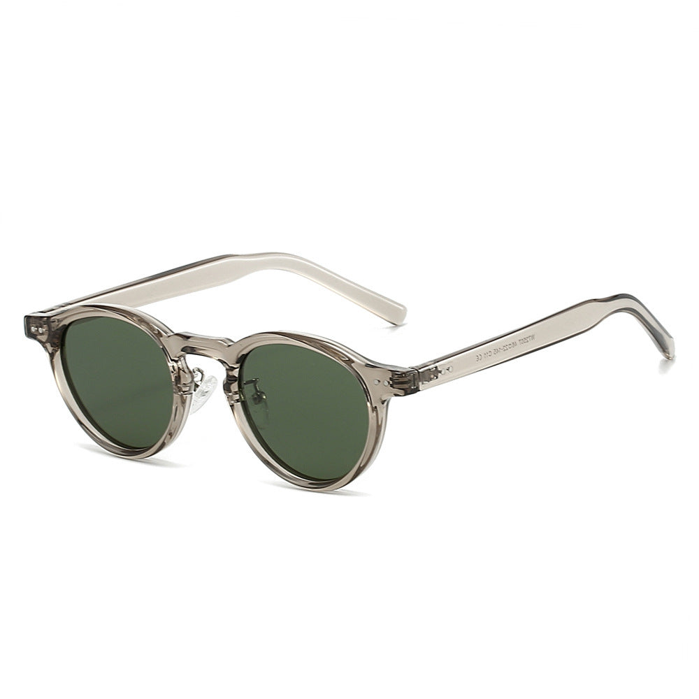 Damen Retro-Rundsonnenbrille Karnz