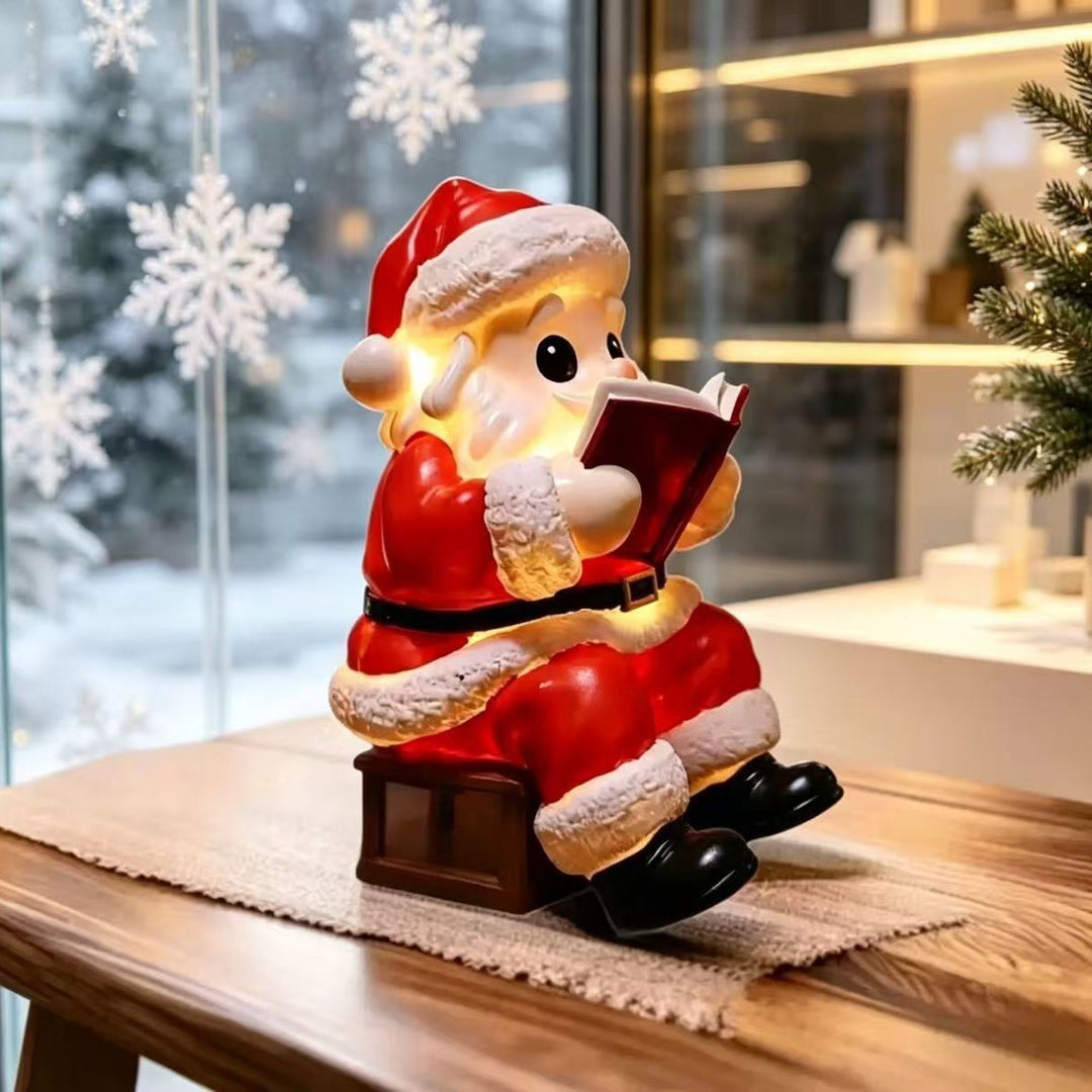 Dekorative Weihnachtsmann-Lampe Karnz