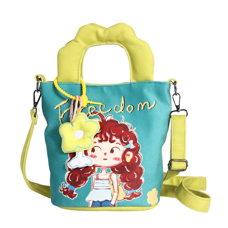 Plüsch-Handtasche Im Frechen Kindermotiv Karnz