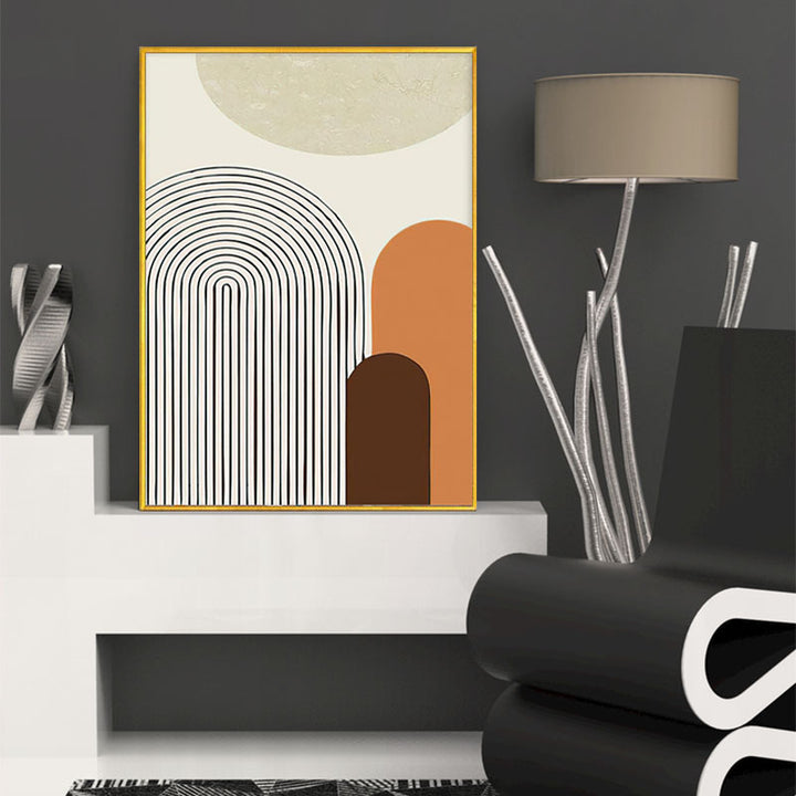 Moderne abstrakte Kunstdruck