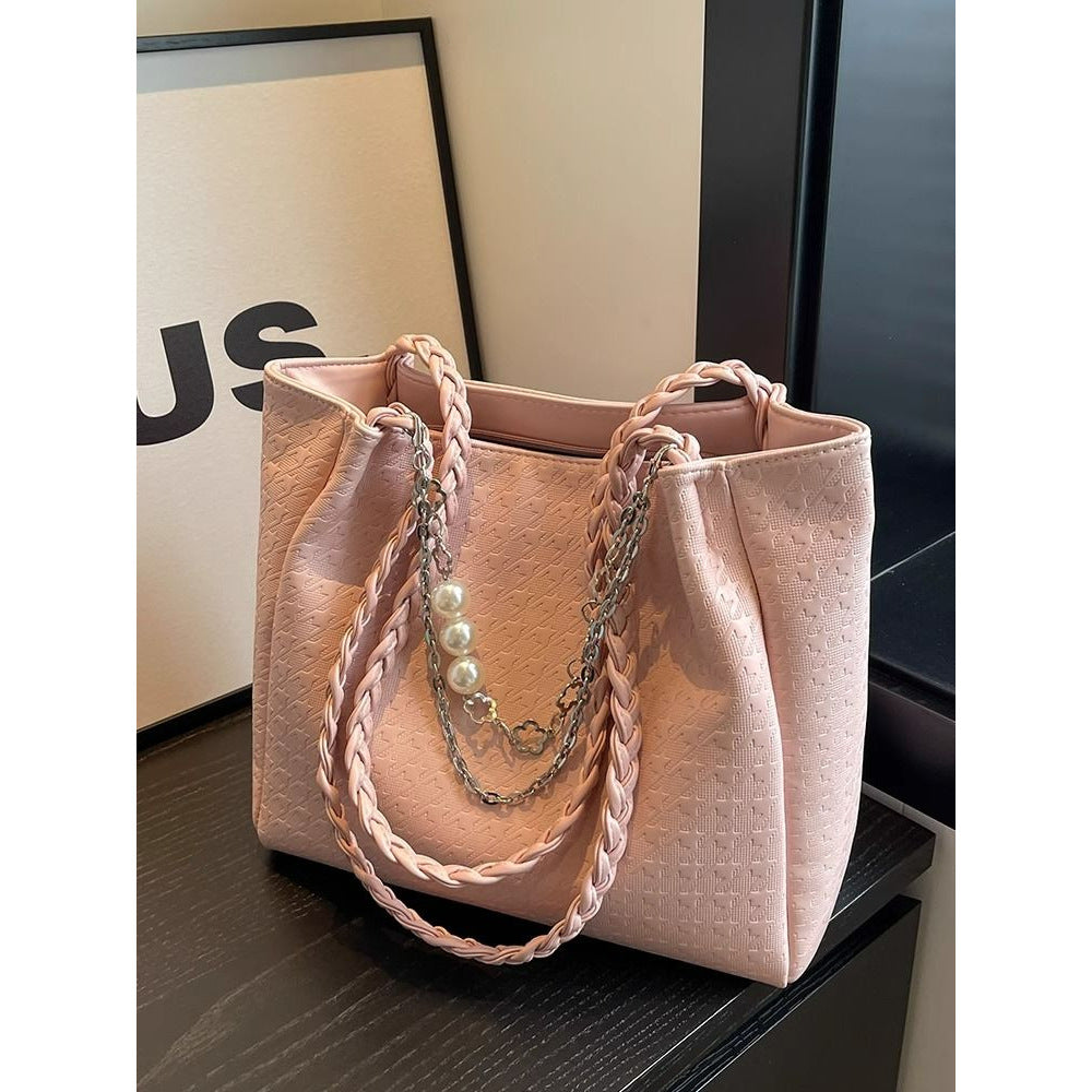 Luxuriöse strukturierte Handtasche Karnz