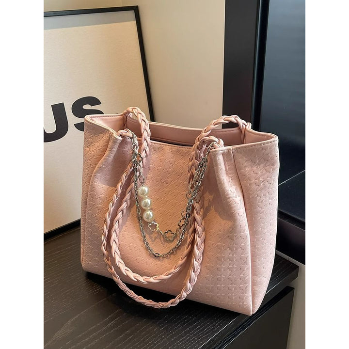Luxuriöse strukturierte Handtasche Karnz