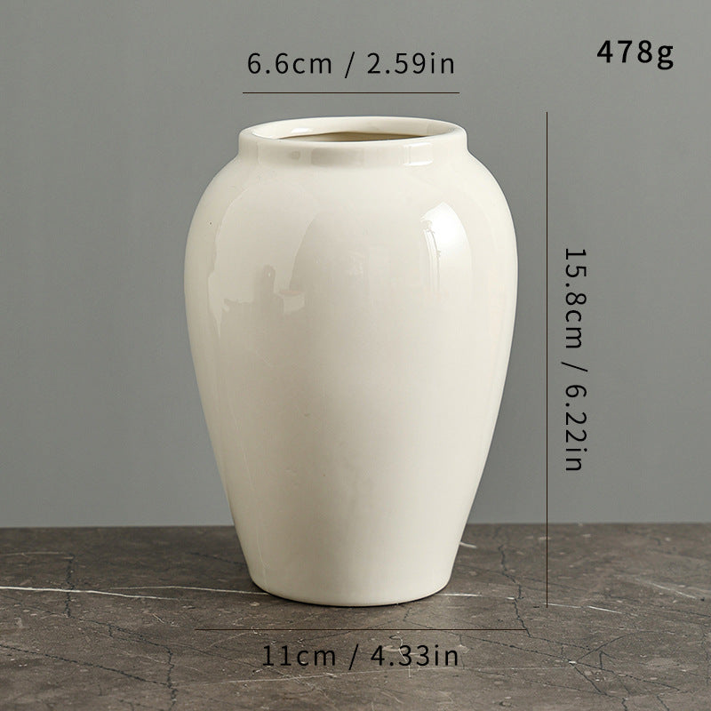Große dekorative Keramikvase