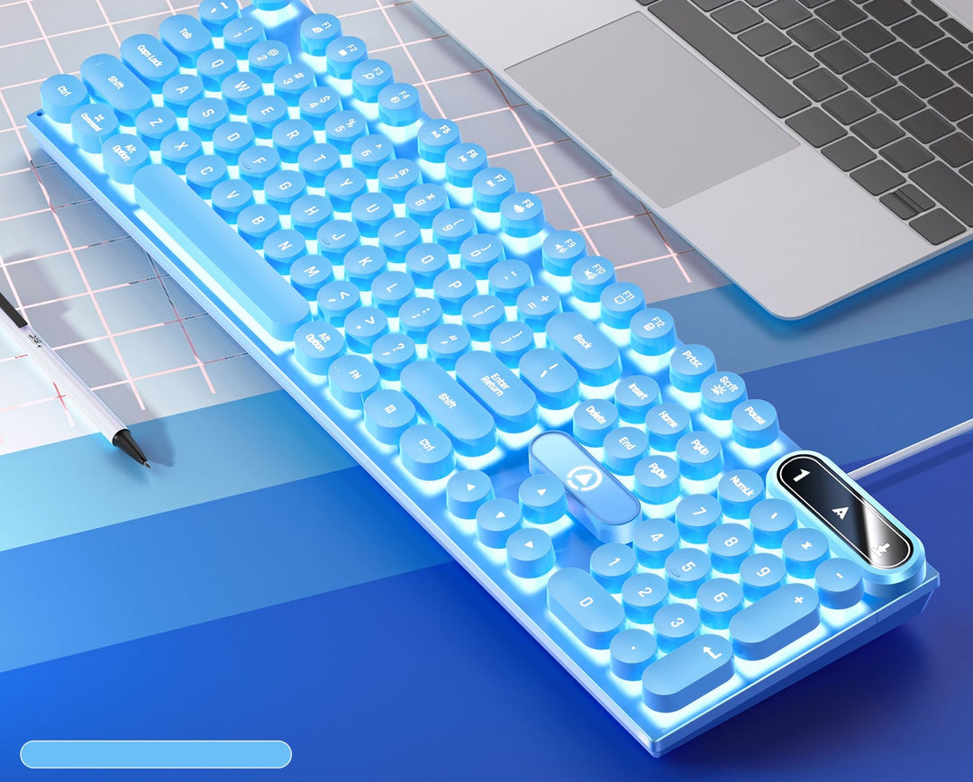 Retro Mechanische Tastatur Karnz