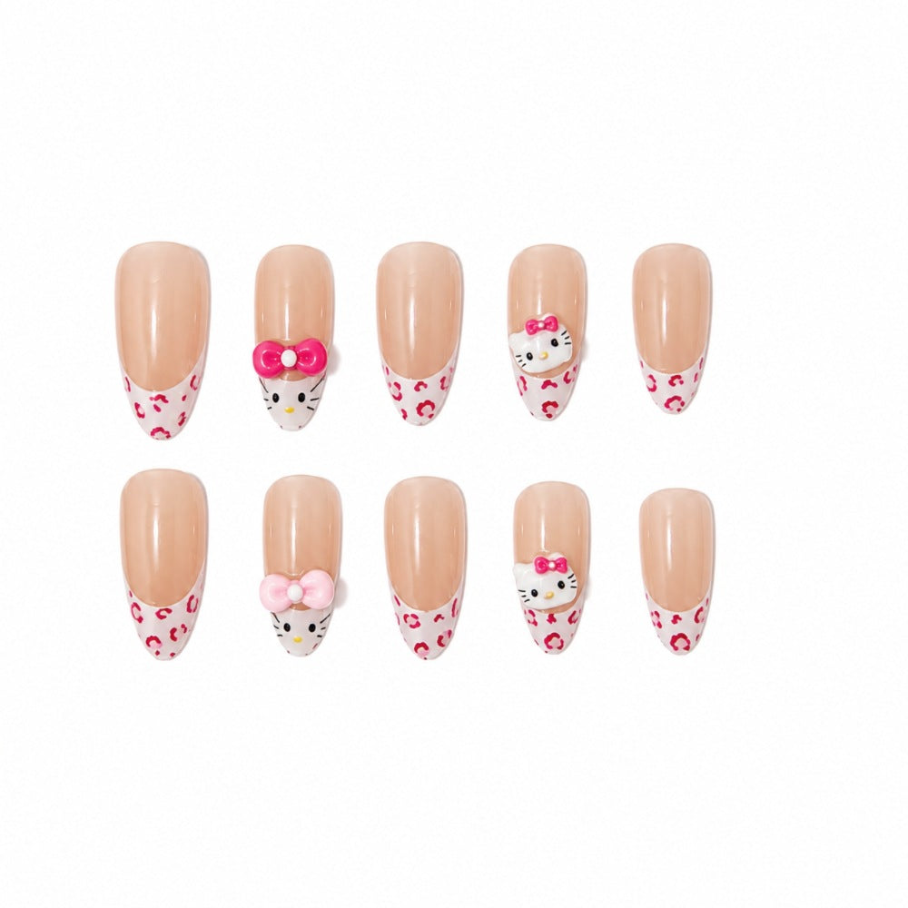 Charakter-verzierte Press-On-Nagelset Karnz