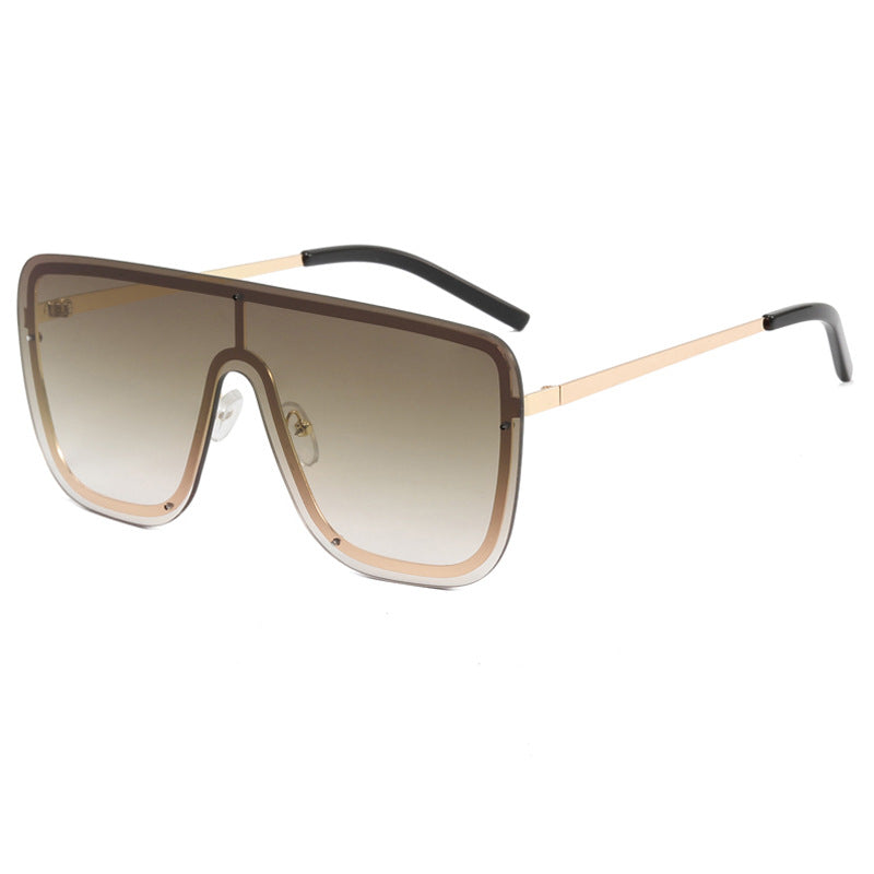 Damen Extravagante Oversized-Sonnenbrille Karnz