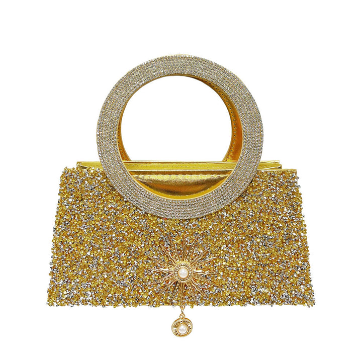 Funkelnde Statement Abendhandtasche