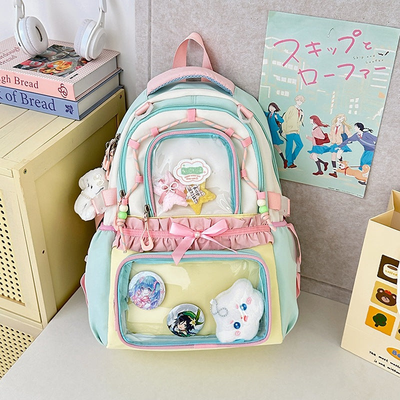 Multi-Funktionaler Transparenter Front-Rucksack Karnz