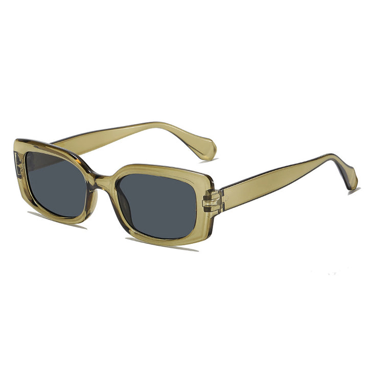 Elegante geometrische Rahmen Sonnenbrille Karnz