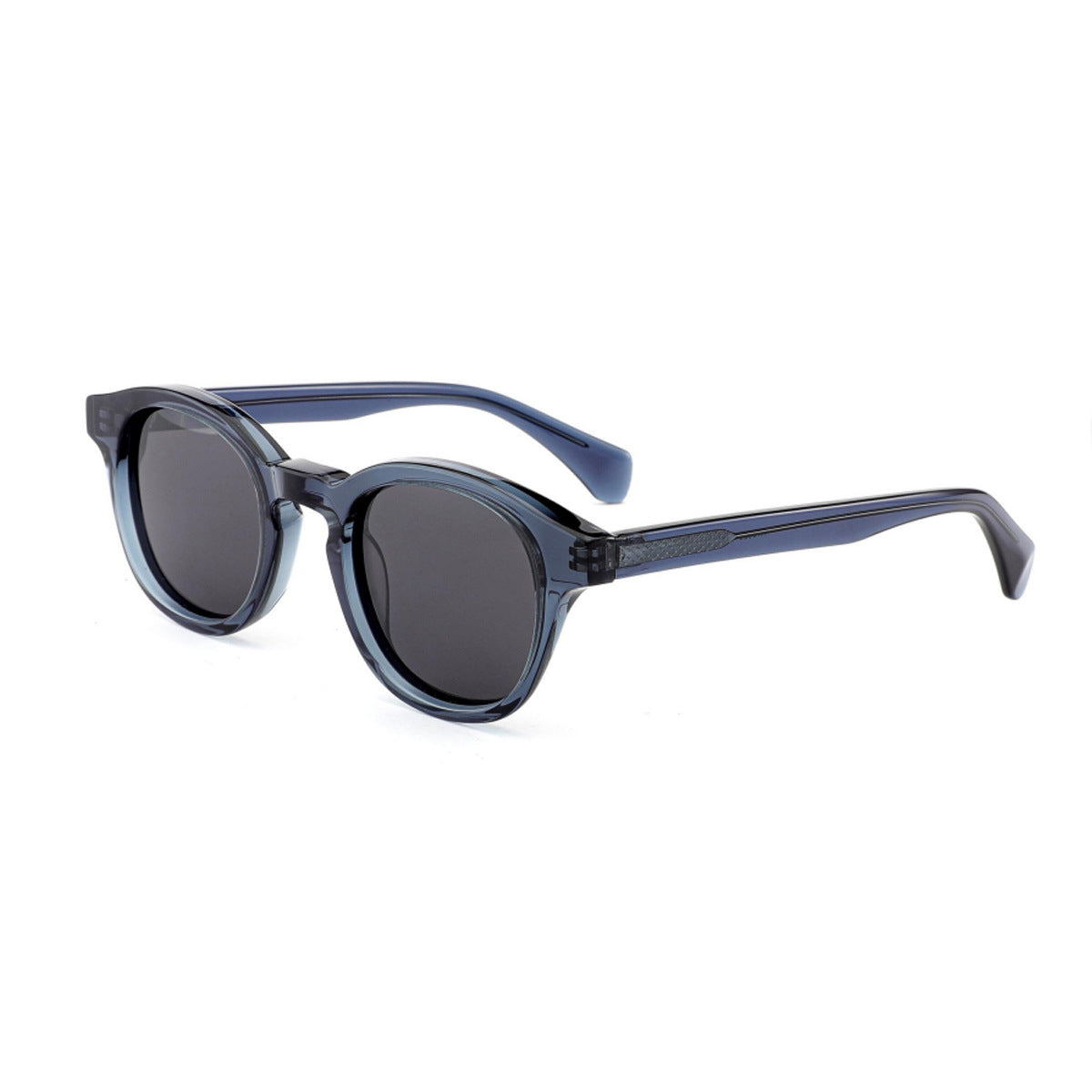 Damen modische Sonnenbrille im stilvollen Rundrahmen Karnz