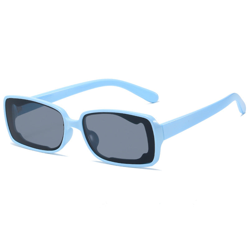 Damen modische Sonnenbrille mit futuristischem Design Karnz