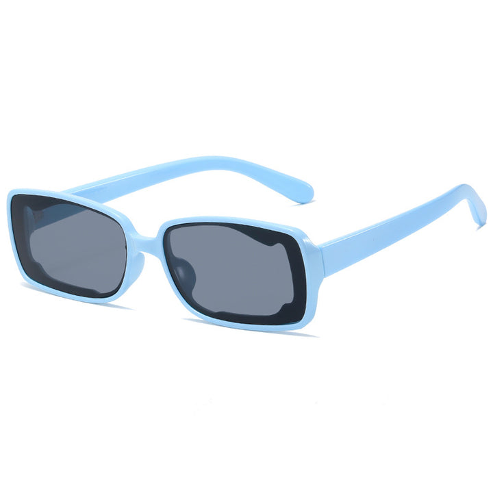 Damen modische Sonnenbrille mit futuristischem Design Karnz