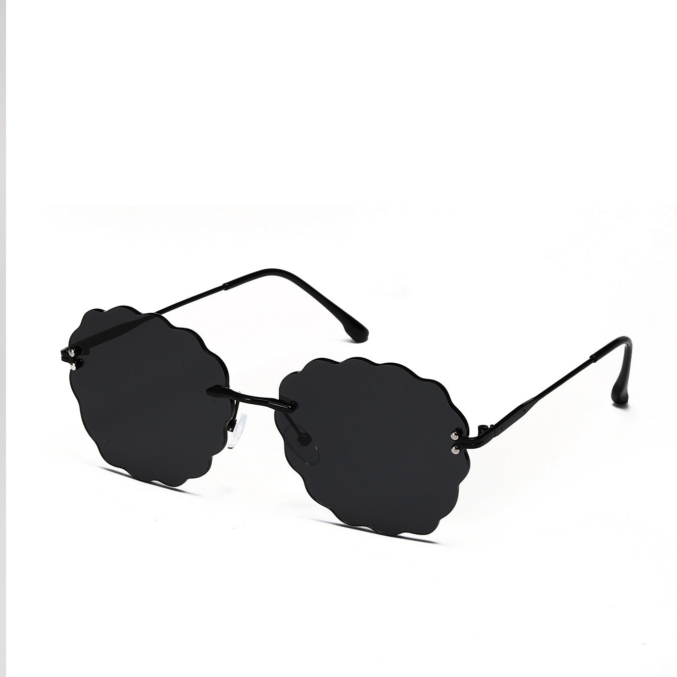 Damen modische Sonnenbrille im einzigartigen Blumenrahmen Karnz
