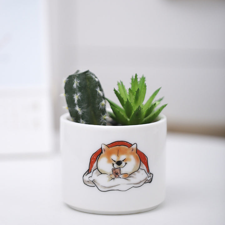 Niedlicher Tier-Themen-Sukkulenten-Planter Karnz