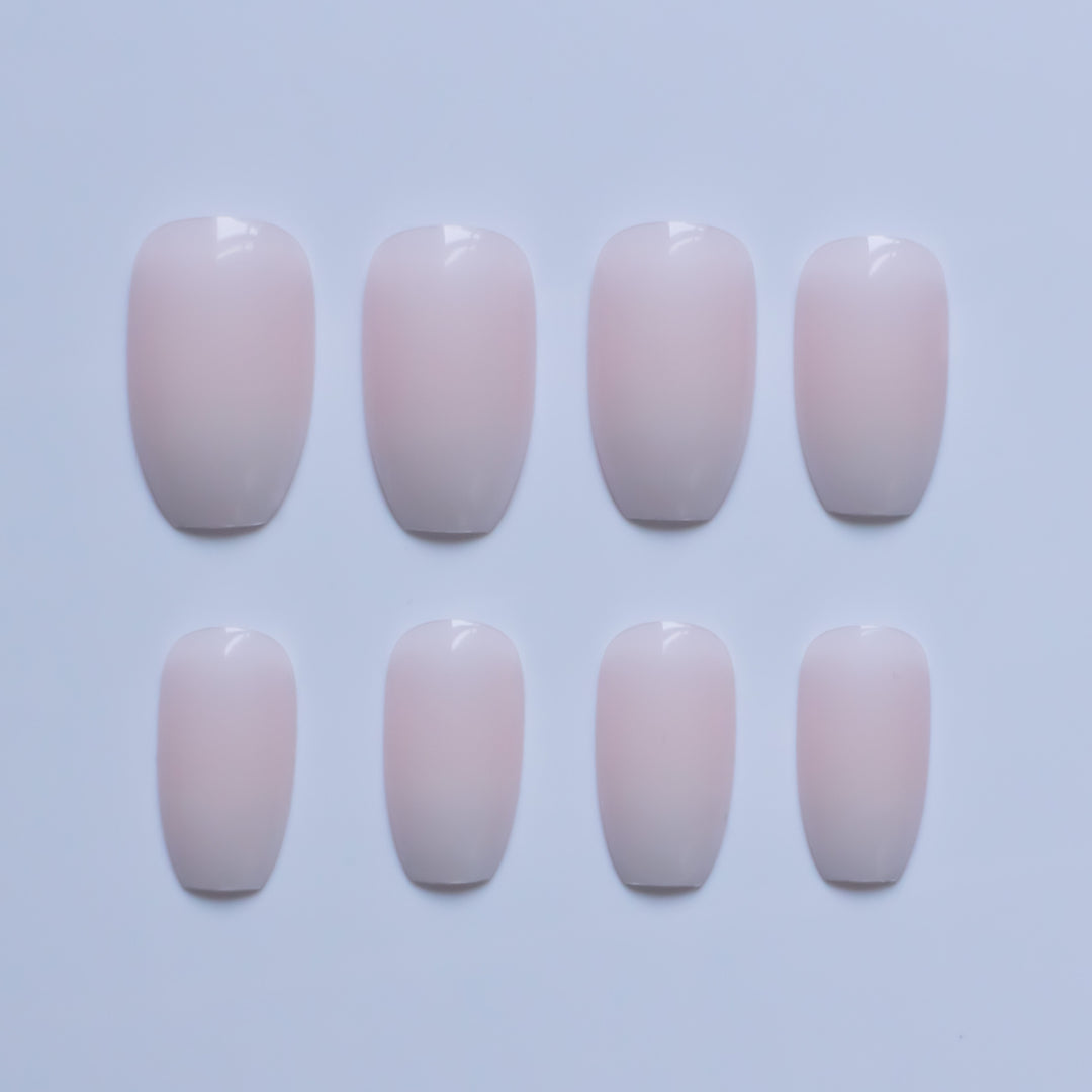 Elegantes Französisches Tipp-Acryl-Nagelkunst-Set