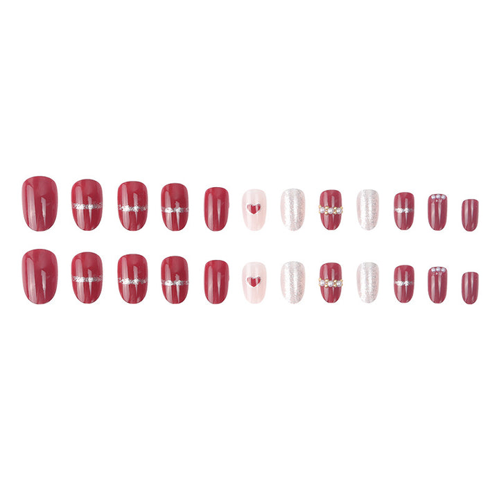 Glamouröses Nail Art Press-On Set Karnz