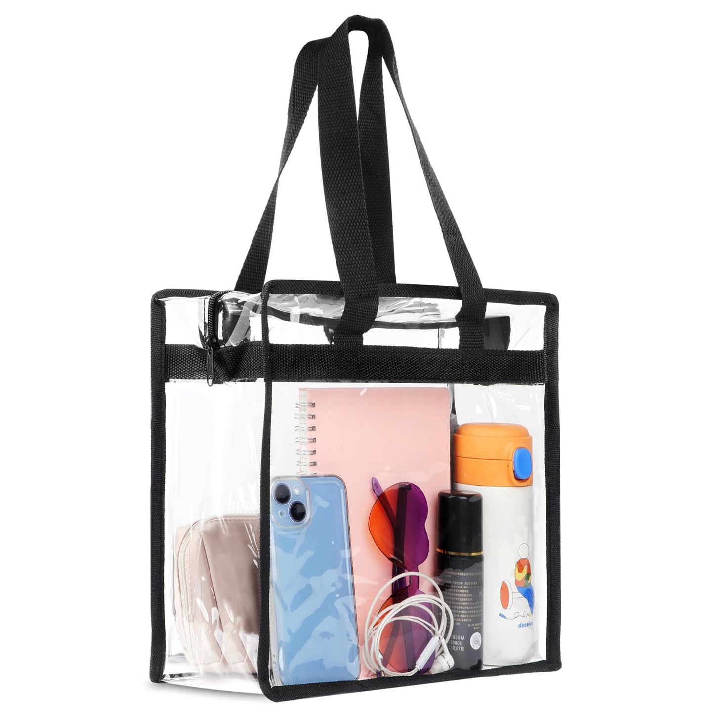Unisex durchsichtige Einkaufstasche mit stilvollem Design Karnz