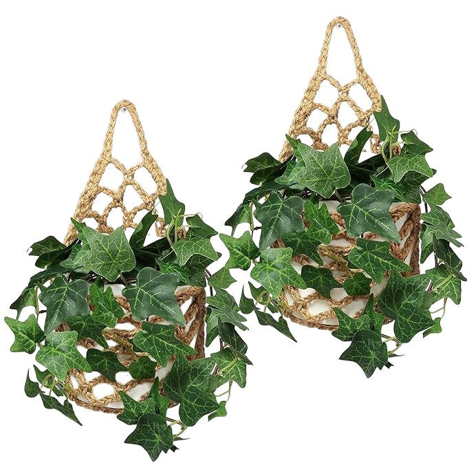 Macrame Pflanzenaufhänger Karnz