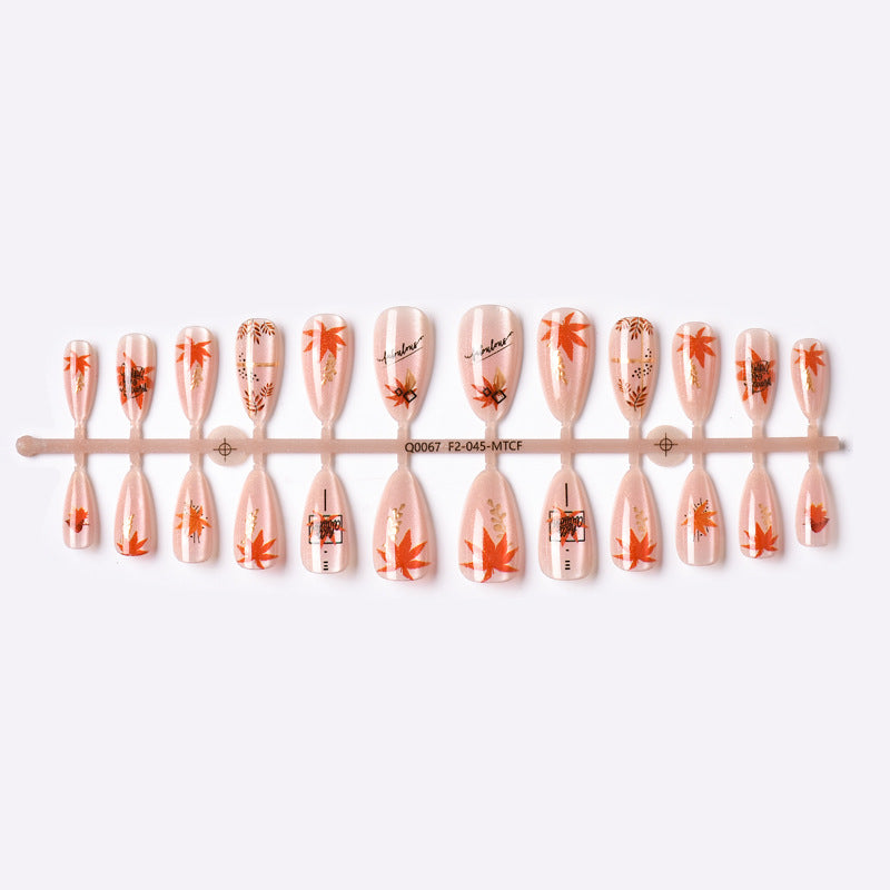 Herbst-Themen Press-On Nagel Set