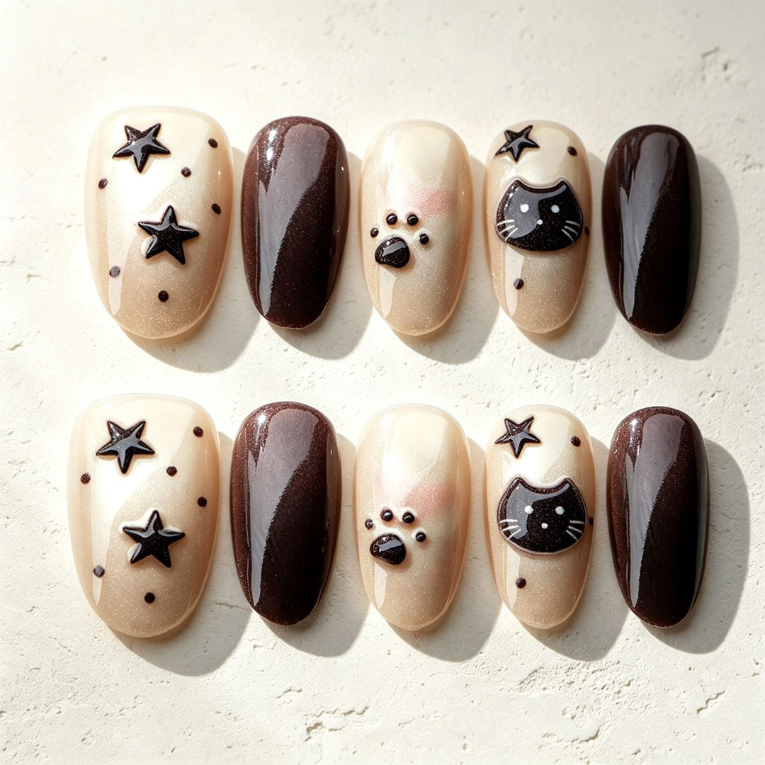 Künstlerische Nagelspitzen