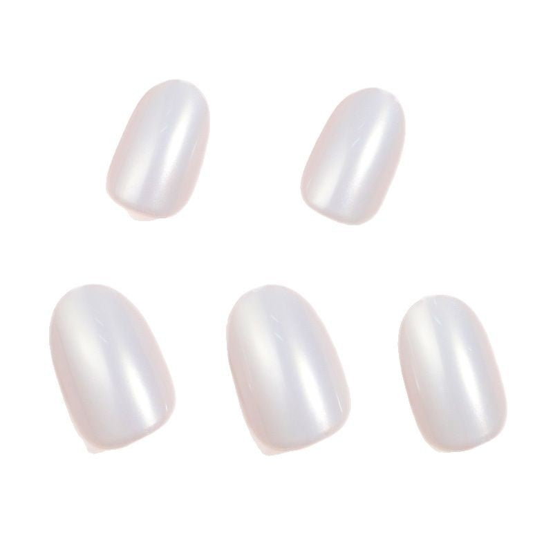 Glatte französische Press-On-Nagelset mit elegantem Finish Karnz