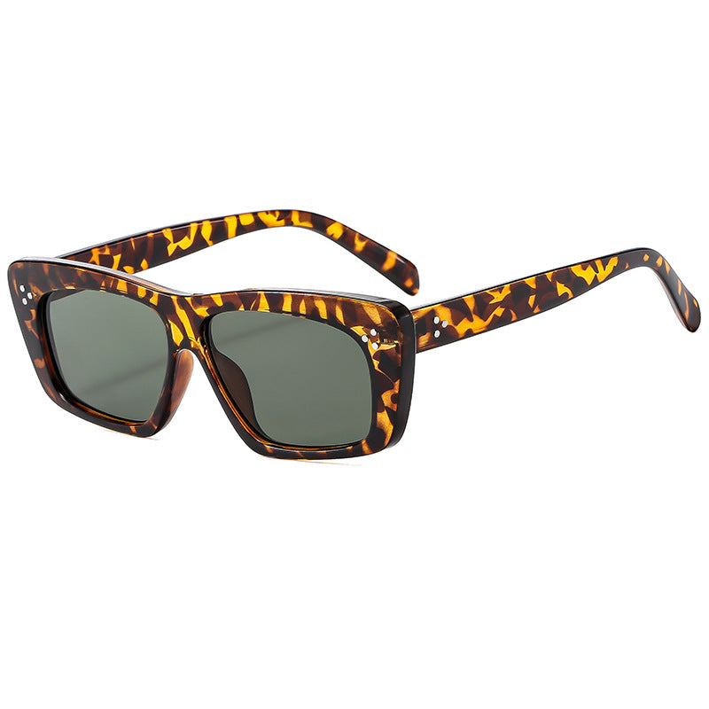 Damen quadratische Sonnenbrille mit modernem Design und polarisierenden Gläsern Karnz