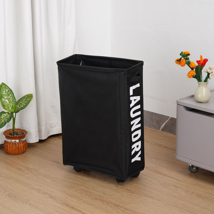 Wäschekorb mit Rollen Karnz