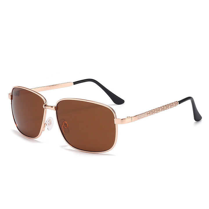 Herren stilvolle und moderne Sonnenbrille mit robustem Rahmen Karnz