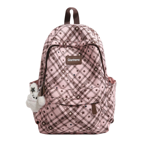 Gepunktetes Muster Stylischer Rucksack
