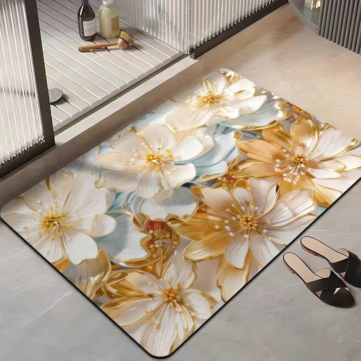 Blumenmotiv Komfortbereichsmatte Karnz