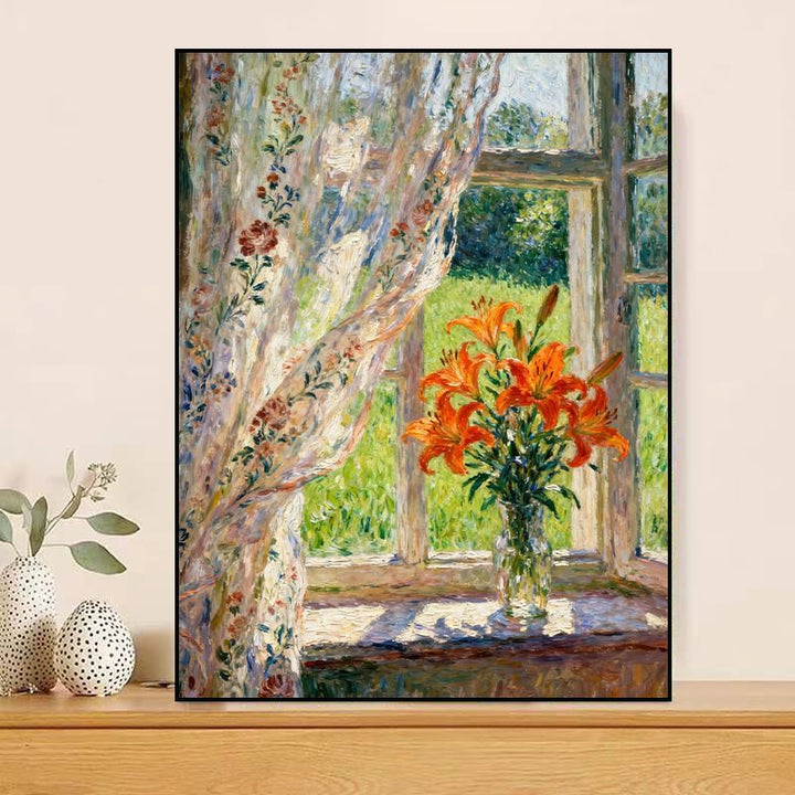 Vintage Floral Leinwand Druck Karnz