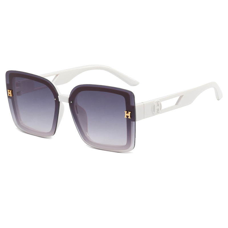 Damen moderne quadratische Sonnenbrille mit elegantem Design Karnz