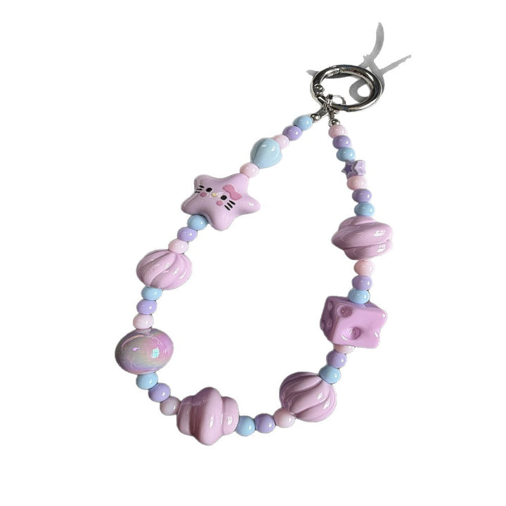 Dekorativer perlenbesetzter Handy-Lanyard Karnz 1790135831