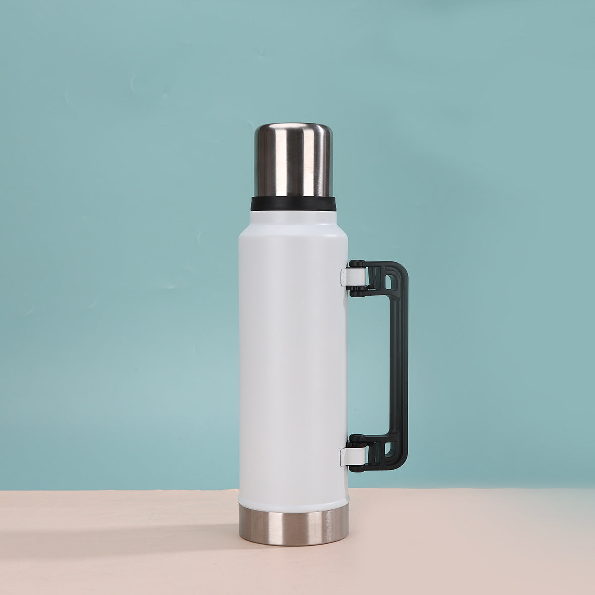Unisex Isolier-Trinkflasche mit Handgriff Karnz
