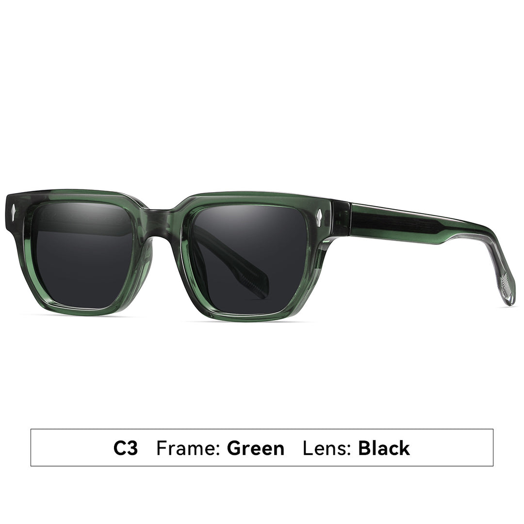 Damen Sonnenbrille im modernen, eleganten Quadratdesign Karnz