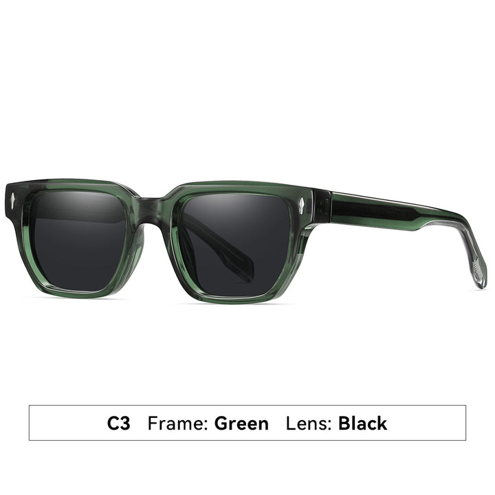 Damen Sonnenbrille im modernen, eleganten Quadratdesign Karnz