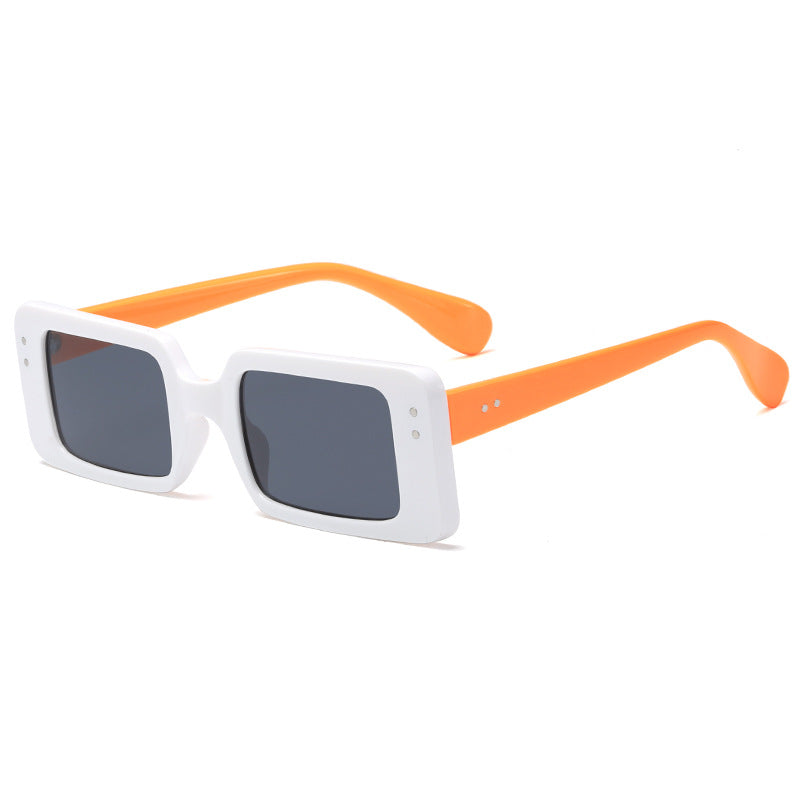 Damen modische quadratische Sonnenbrille mit modernem Design und UV-Schutz Karnz